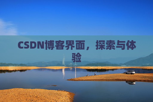 CSDN博客界面，探索与体验